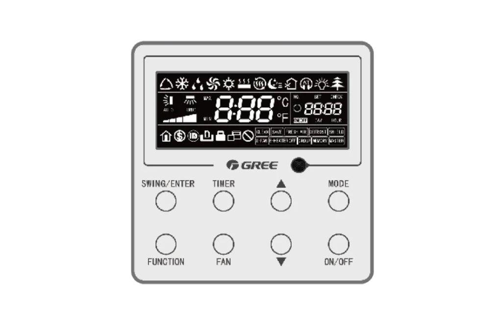 Ενσύρματο χειριστήριο με έλεγχο πρόσβασης XK79